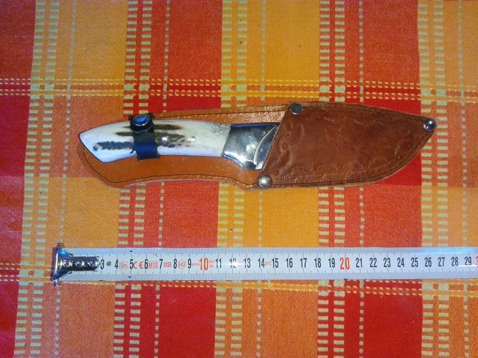 Продавам Български ловен нож ръчна изработка 22