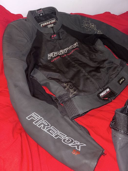 Costum moto dama Firefox marimea 38