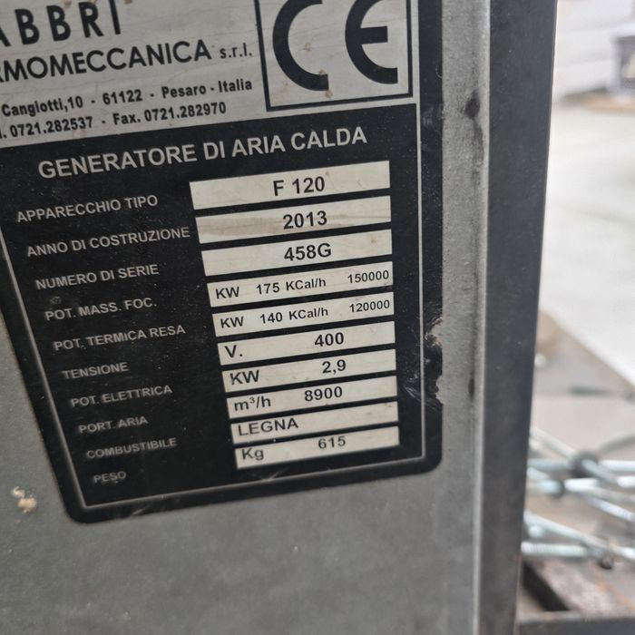Generator aer cald/centrala/pompa caldura