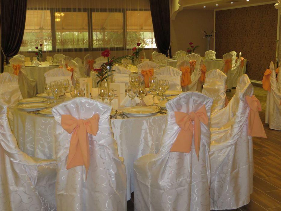 Vand huse scaune si fete masa brocard nunti