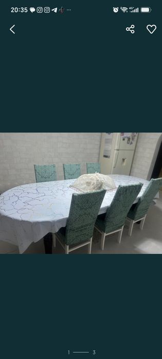 Продам стол и 6 стульев за 70 000