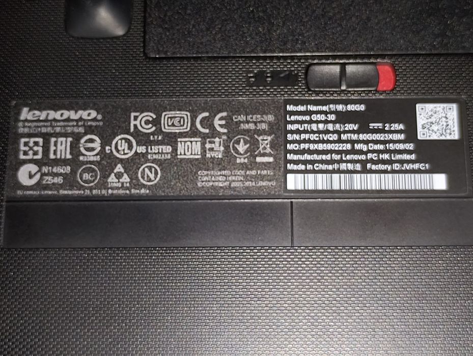 Лаптоп Lenovo G30-50