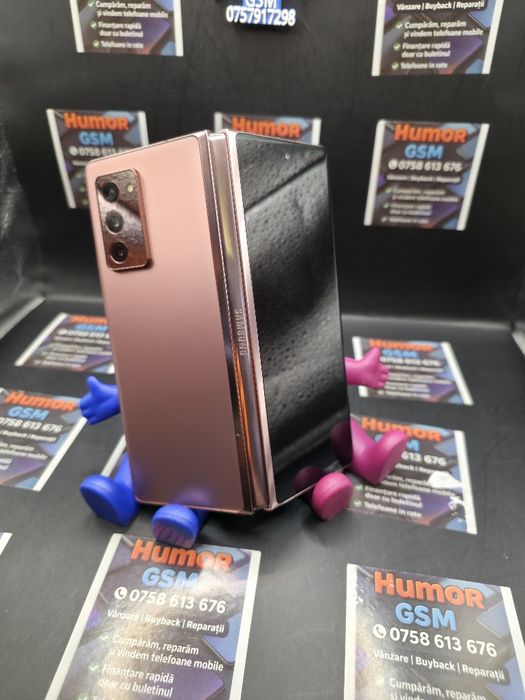 Samsung Galaxy Z Fold 2 5G / Mystic Bronze / 256GB / Garanție / Rate
