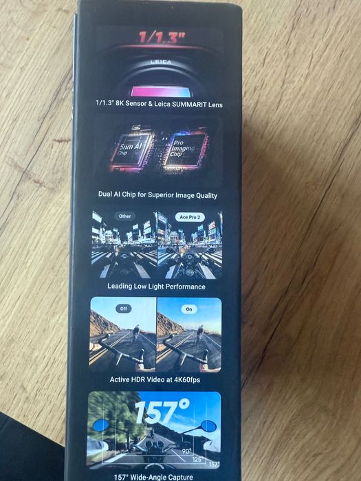 Insta360 Ace Pro 2 ActionCamera Dual Battery + ND FILTER SET(+200 lei)