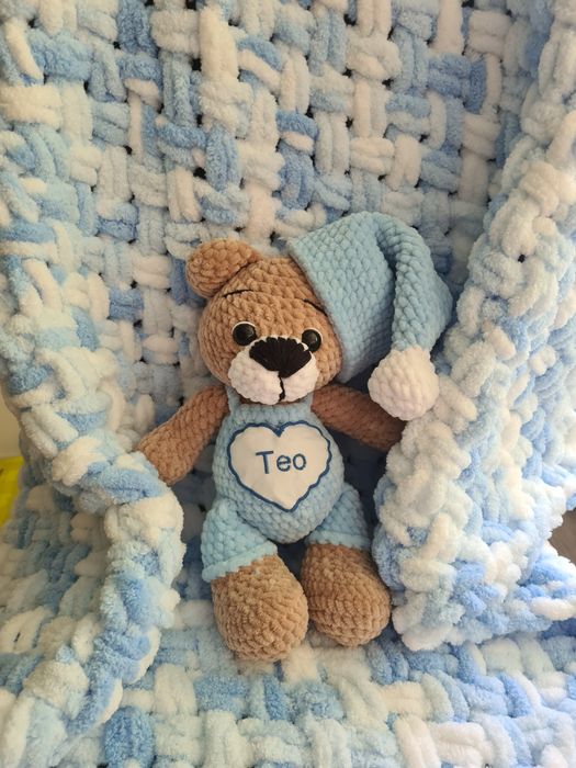 Комплект одеяло с играчка