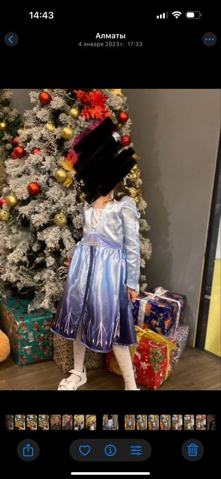 Платье Эльза в идеальном состоянии