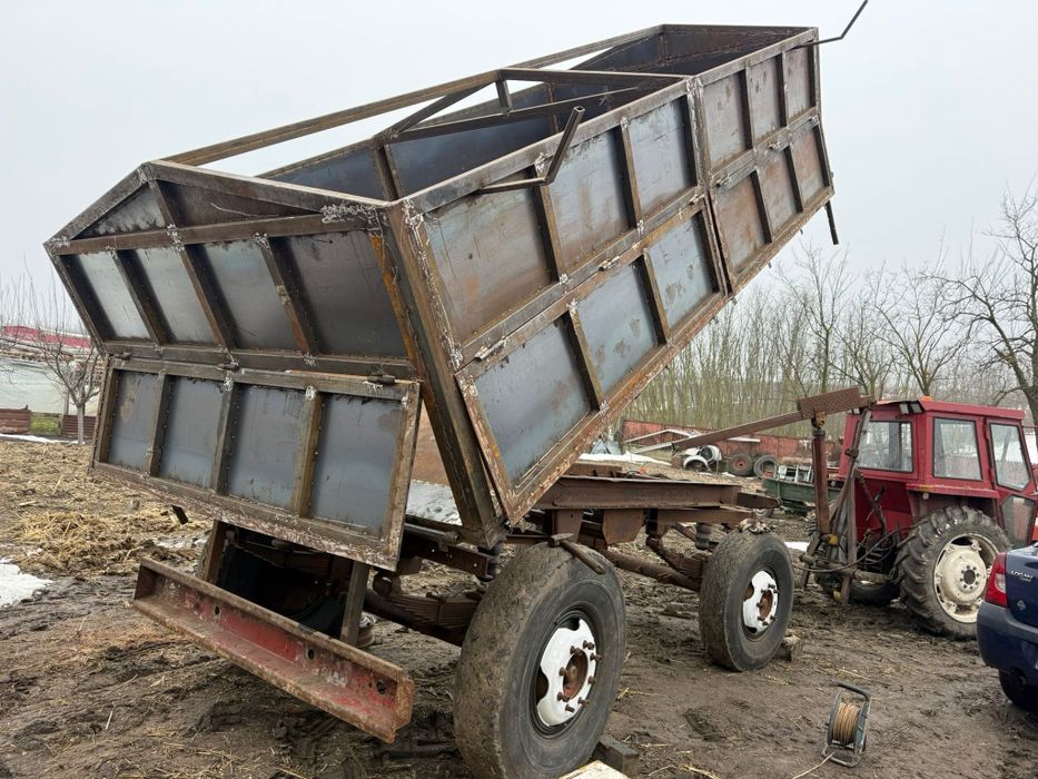 Remorca Auto Basculabila 3 parti 10 Tone ( 7 8,5 10 12 )