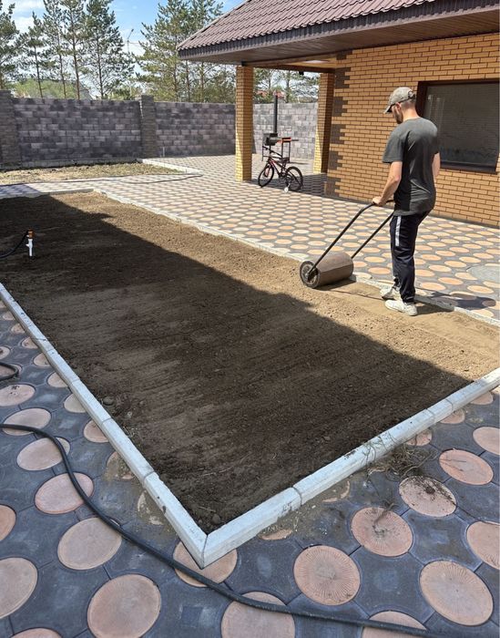 Посев Газона ! Газон! Опыт 5 лет!