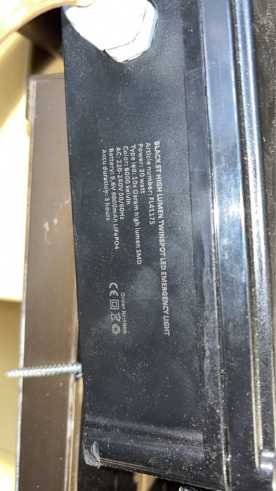 Lampă de urgență Grove Ultra Twinspot