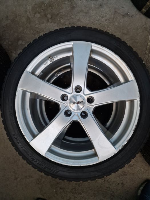 5x112 18 цола джанти Dezent VW/Audi/Mercedes със зимни гуми 225/45R18