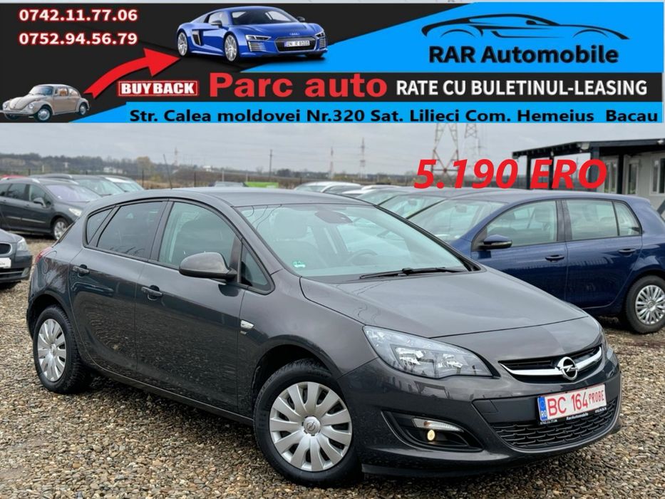 Opel Astra J 1.7CDTI 04.2014 Rate Garantie Buy-Back