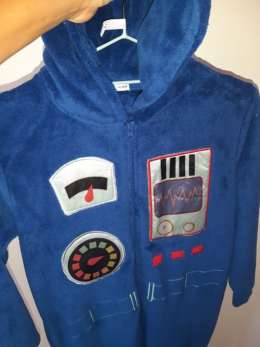 Costum nou salopetă  robot mărimea  122/128