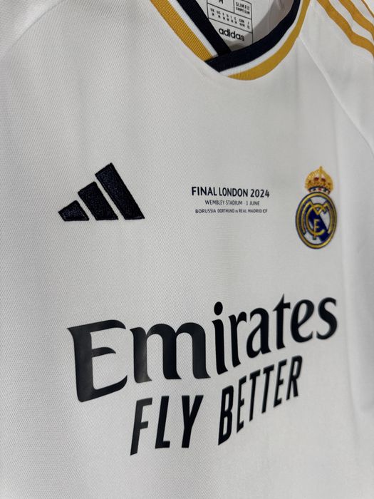 Tricou fotbal Real Madrid 23/24 Home Bellingham Carvajal Kroos