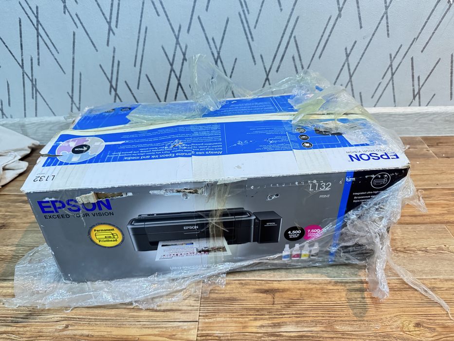 Epson L132 принтер распечатка фото
