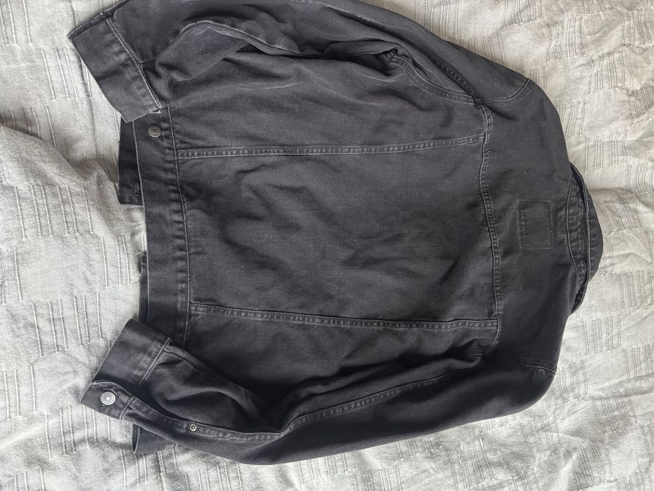 Pull And Bear Черно дънково яке Размер М