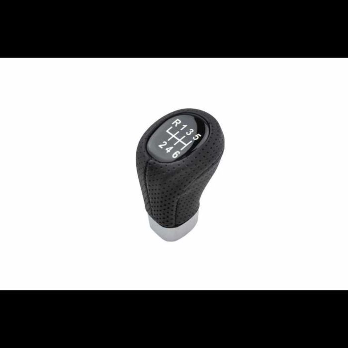 Nuca schimbator piele perforata BMW E46 E60 E87 E90 E91 E92 5/6T