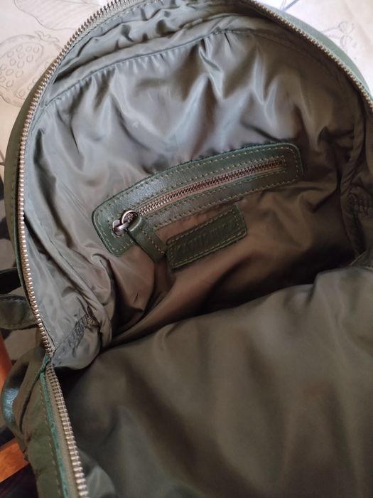 Кожаный рюкзак Канишка