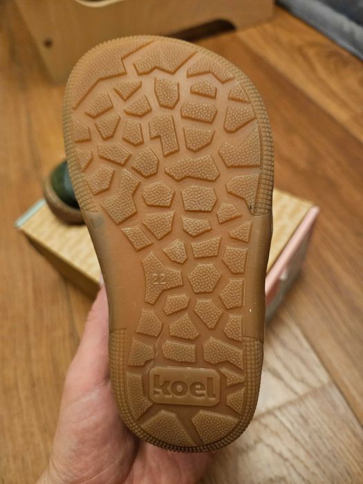 Зимни боси детски обувки KOEL DANIEL 2.0 WP FELT Green