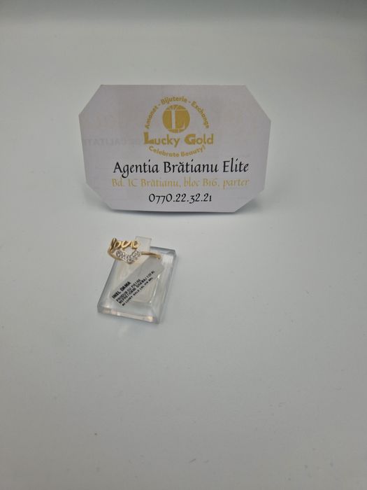 Inel Aur14 mărimea 17 1.51gr cod 25833