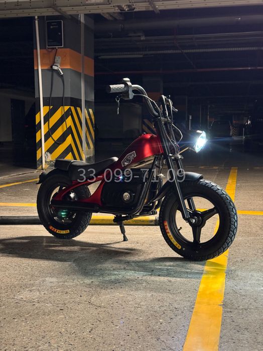 Электро мотоцикл для детей 5+ лет | мах скорость 34км | успейте купить