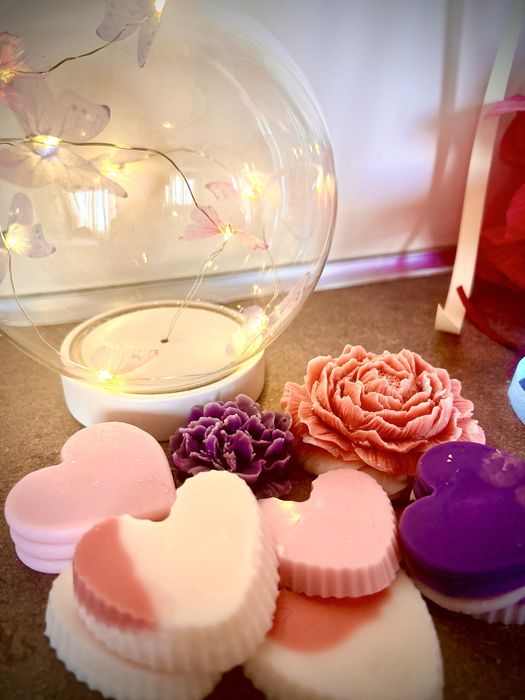 Ръчно изработени соеви свещи