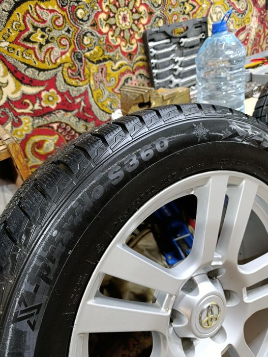 Диски с шинами на прадо 120- 150