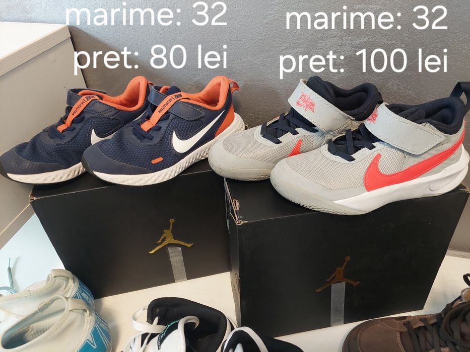 Adidași originali diferite mărimi  și  ghetuțe iarnă