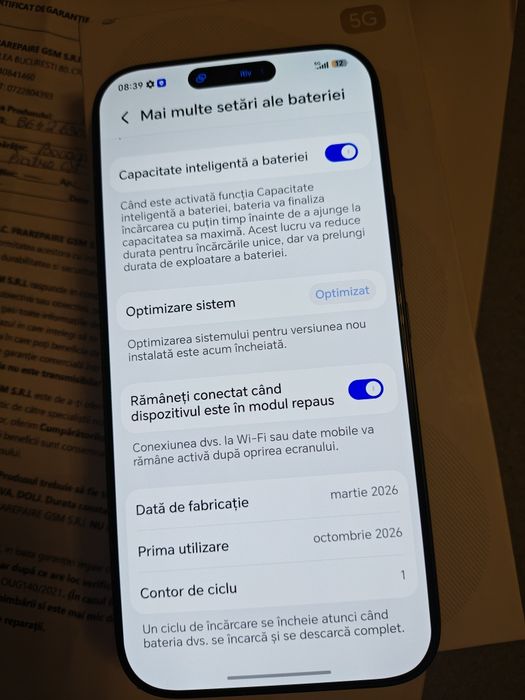 Honor 6005G Nou 12GB RAM cu 256Gn Fullbox garanție 2 ani