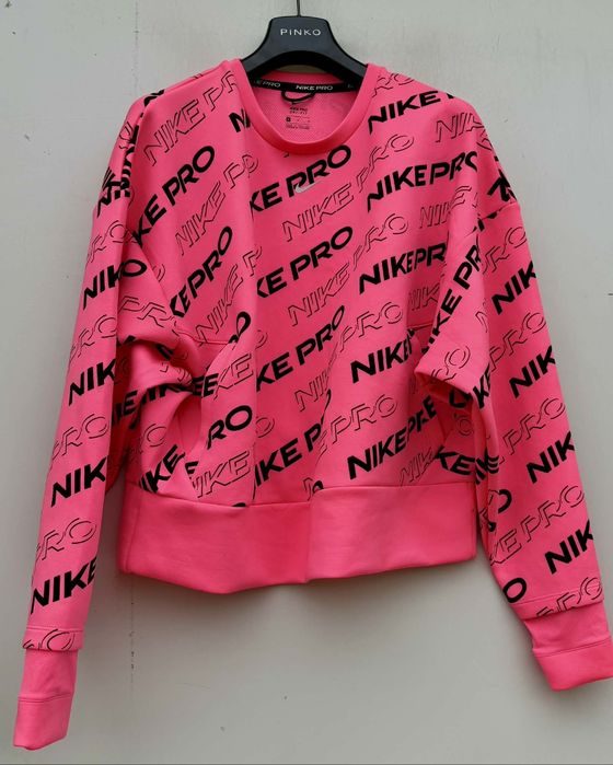 Nike уникално дамско худи жесток цвят оригинално М размер