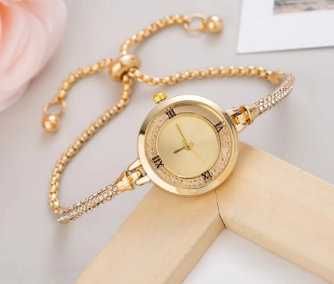 Стилен и много нежен дамски часовник НОВ