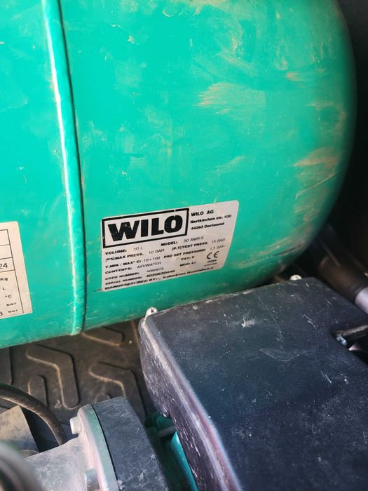Pompa wilo cu vas expansiune 50 l