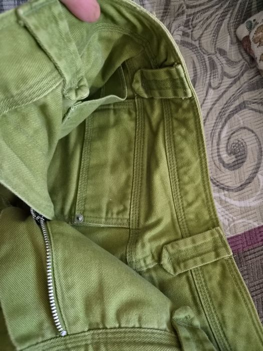 Fusta denim verde