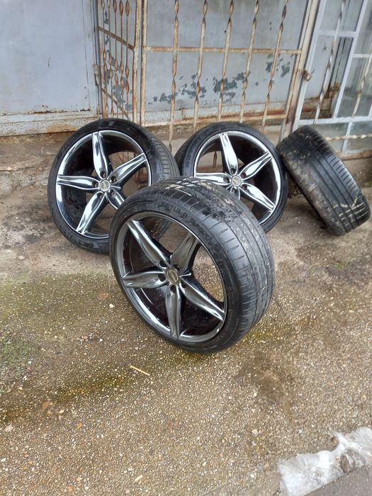 Vând jante R19 Audi,Vw, Skoda sau Mercedes (5×112) butuc 66.6
