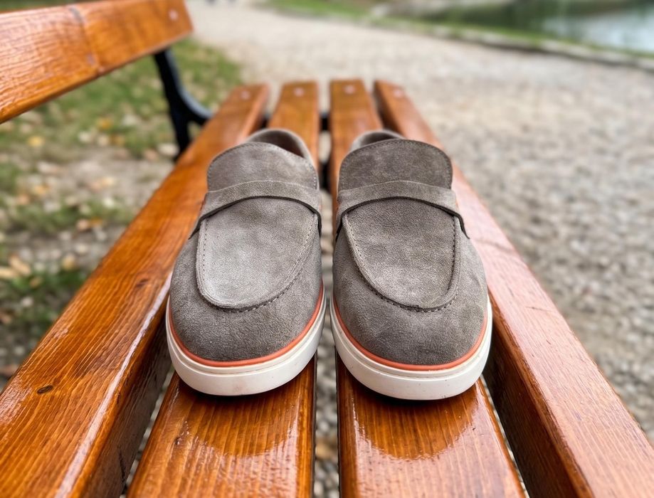 Mocasini Hermes - Premium - Piele intoarsa