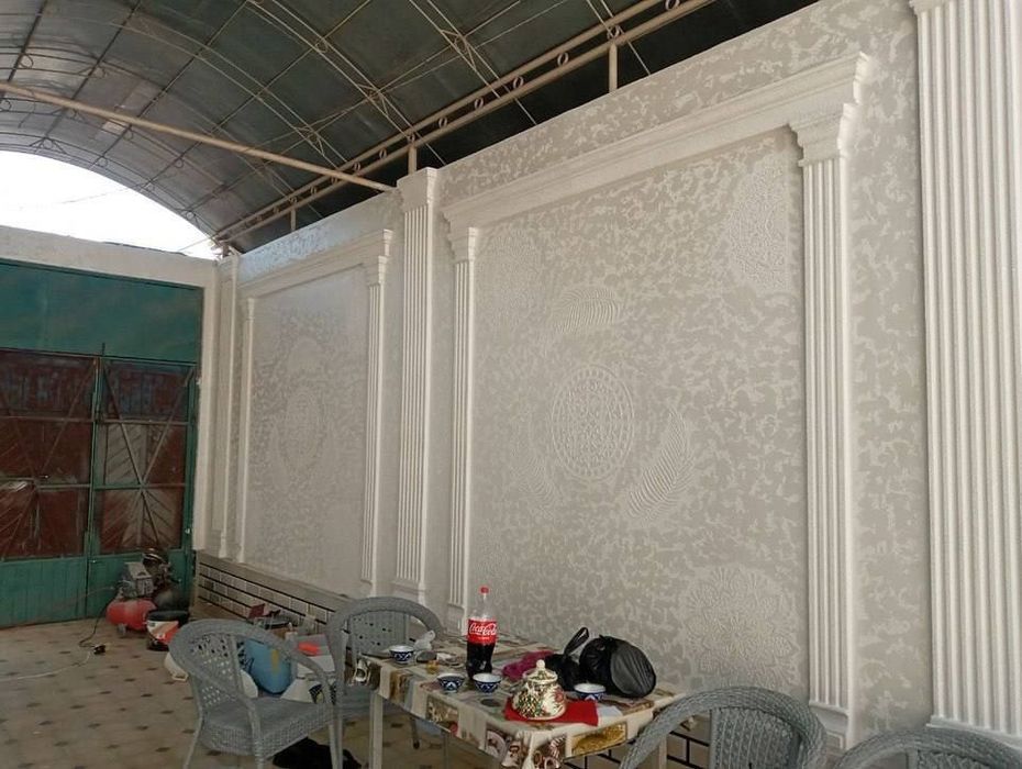 Fasad, yevro remont ishlarini tavsiya qilamiz (shtukaturka va traverti