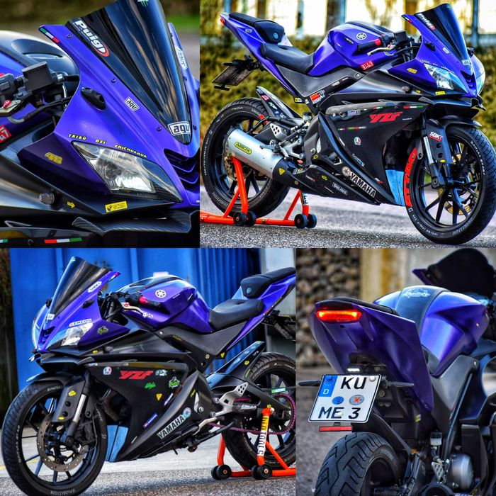 Yamaha yzf 125 yzf r 125 mt 125 cbr 125 aprilia 125 ktm 125