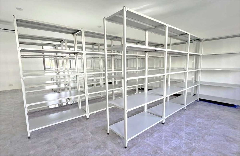 Архивные стеллажи, полочный металлический стеллаж для склада alps