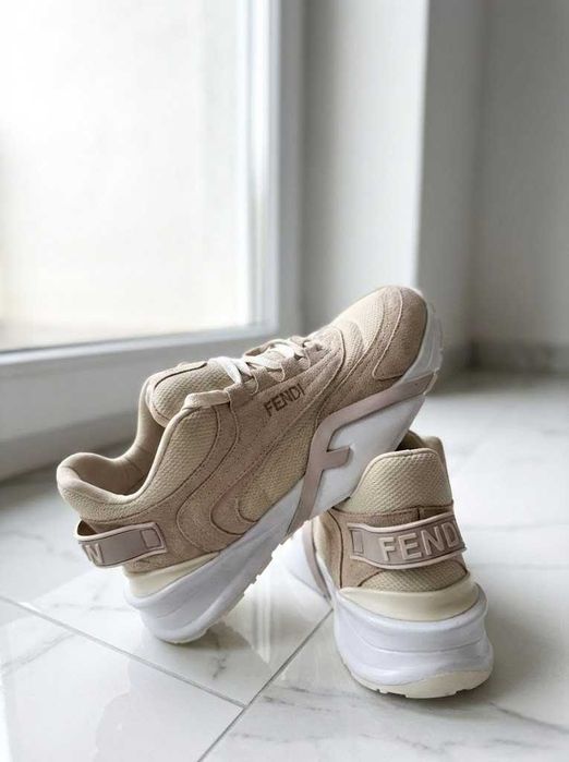 Adidasi FENDI Flow Suede - Adidasi PREMIUM Full Box