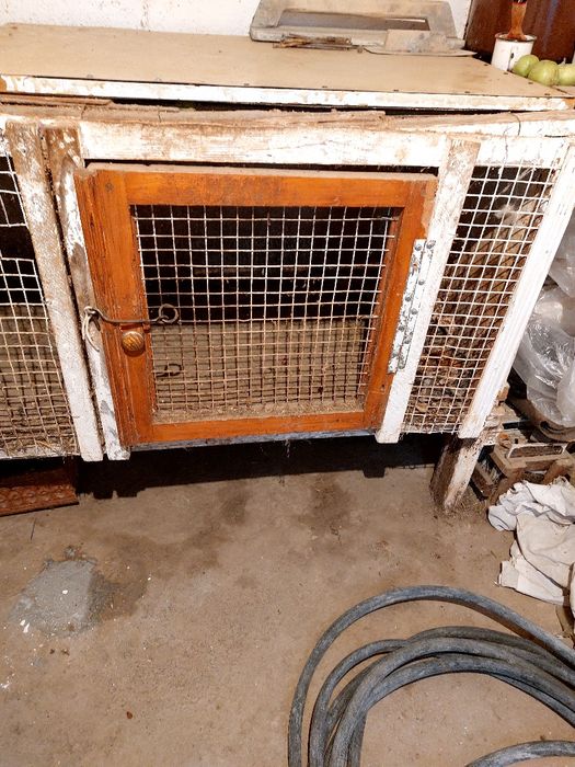 2 шт, Самодельные, прочные,  большие клетки для кроликов,