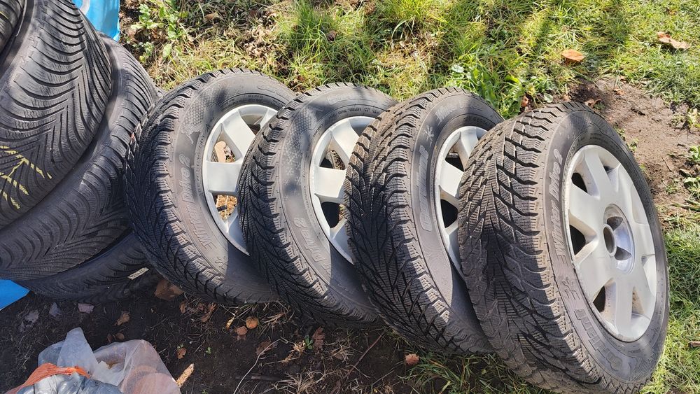 Зимни гуми с алуминиеви джанти,