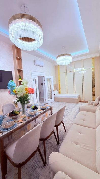 3-комнатная квартира в Tashkent City • Вид на парк • Бульвар Резиденс