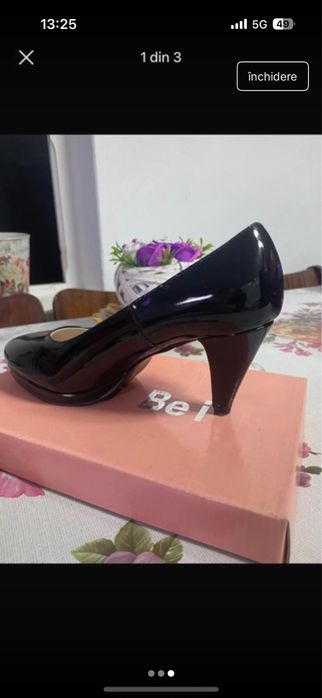 Pantofi cu toc mic