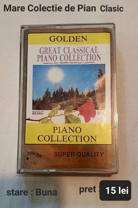 Casete audio vechi 4 bucati