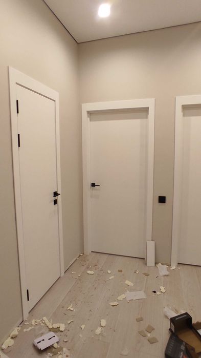 Установка  дверей