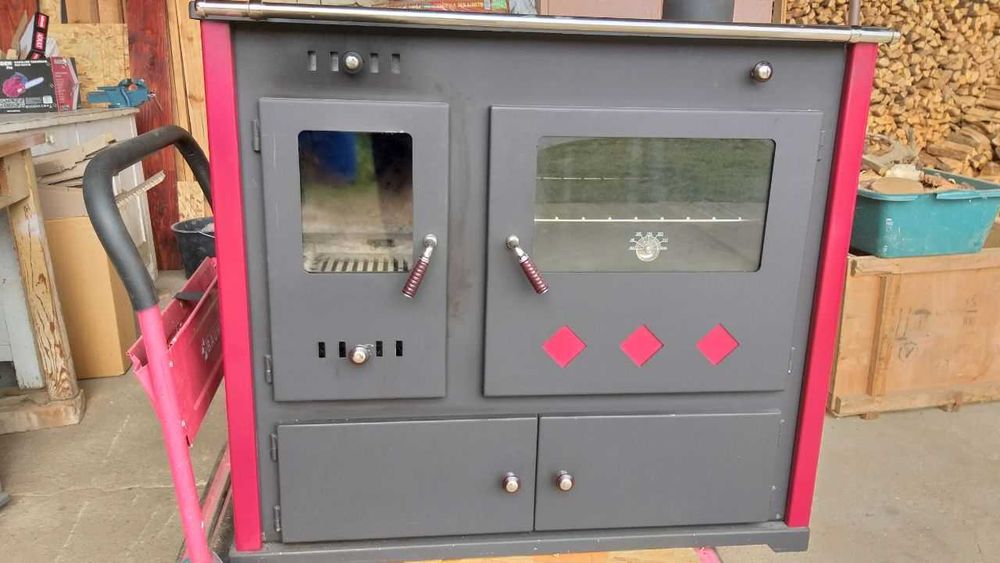 Готворска Печка Чугунен Плот Prometey Практик Лукс Еко