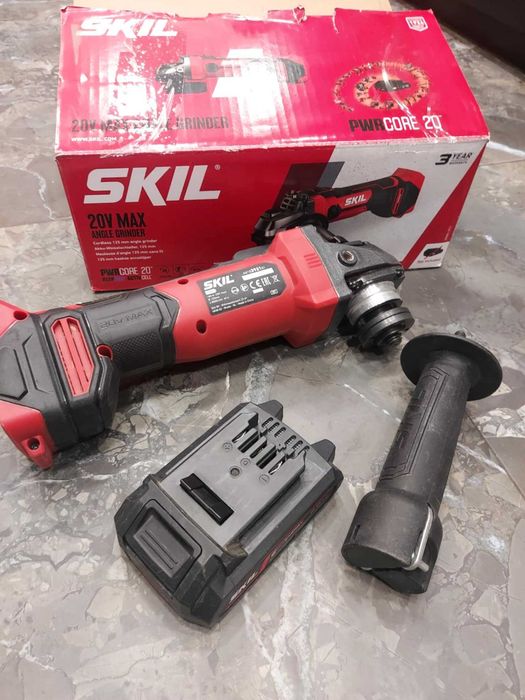 Hope Amanet P5-Polizor unghiular, pe acumulator, 20 V, Skil AG1E3921CA