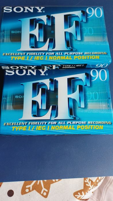Caseta audio 90 minute Sony C-90EFB