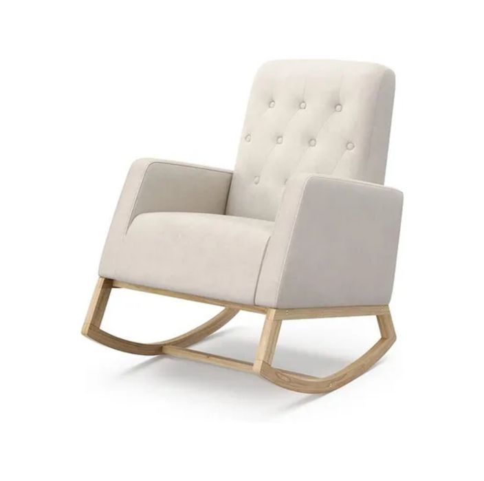 кресло качалка из дерева