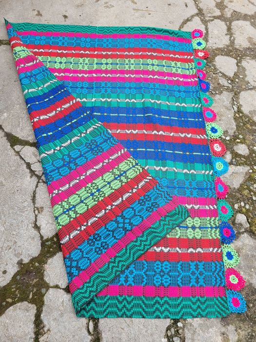 Lot de două Cuverturi vechi țărănești