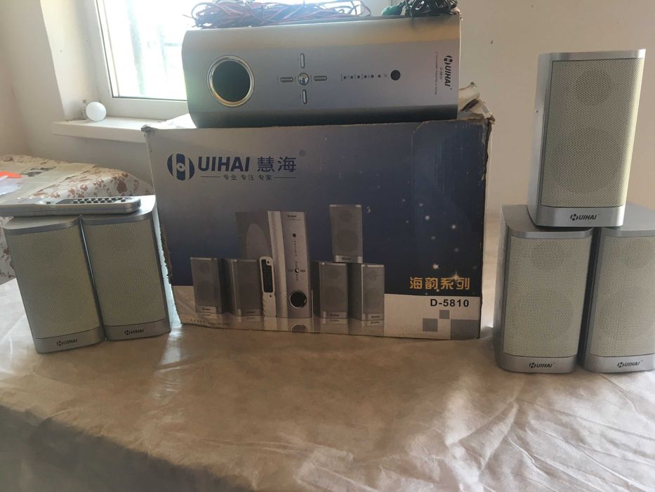 Усилитель, колонки